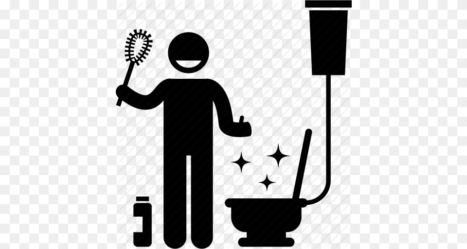 Person Icons Bathroom, Cleaning, Electrical Device, Microphone, Architecture Free Png Download