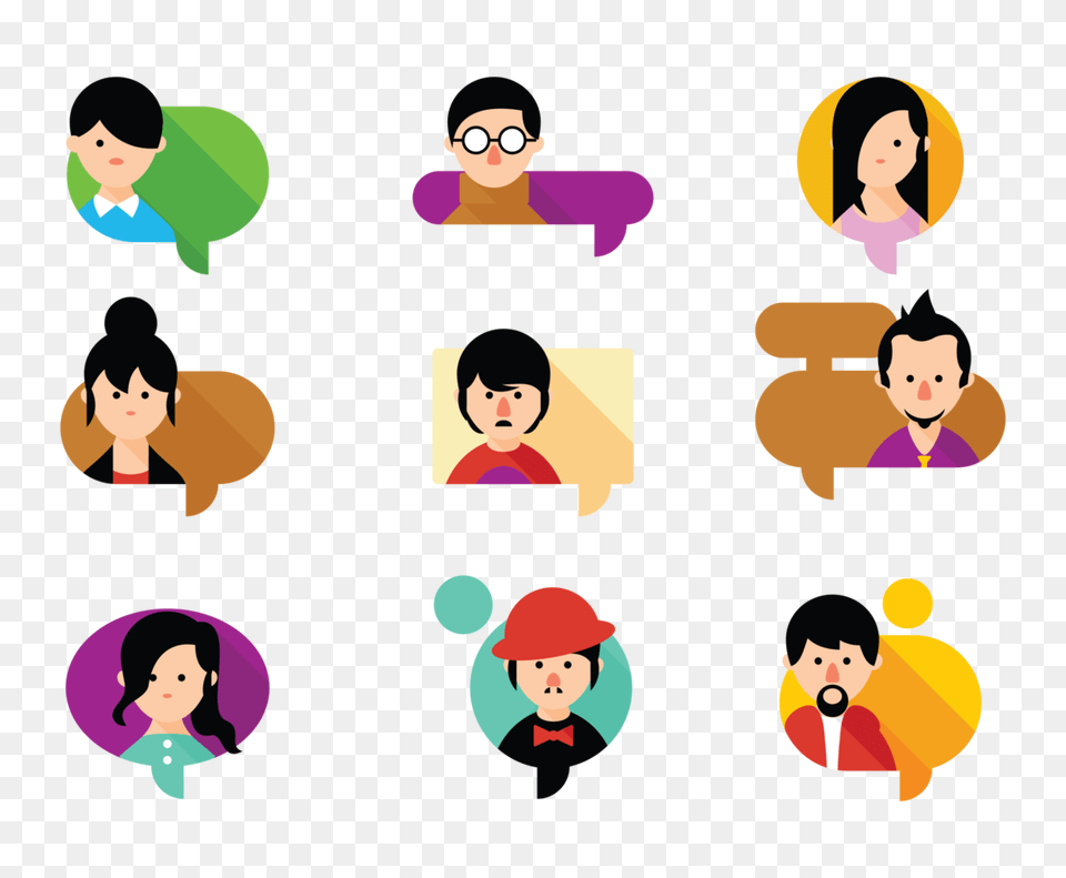 Person Icons Vector Art Graphics, Baby, Face, Head, Adult Free Transparent Png