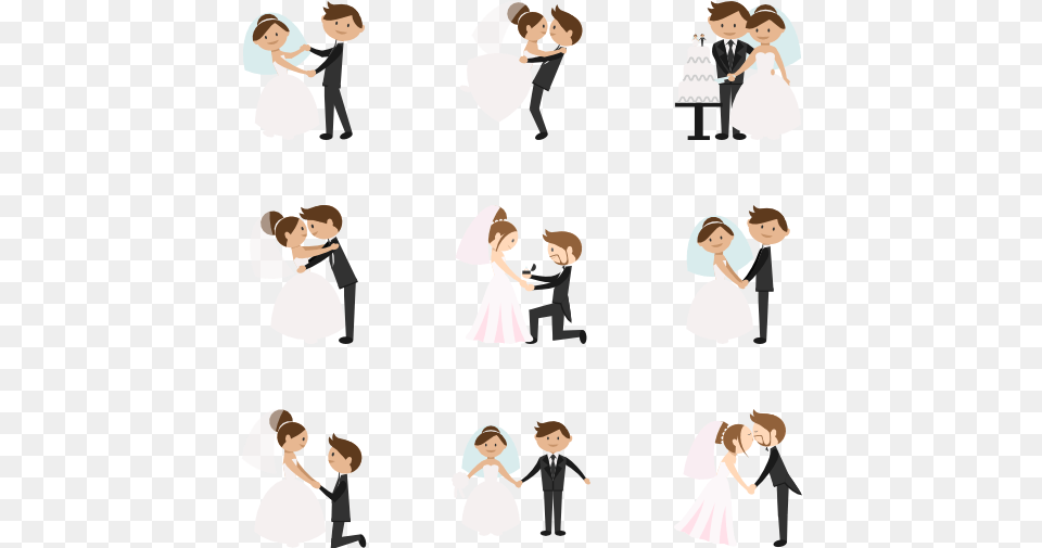 Person Icons Wedding Cute Wedding Icon, Clothing, Dress, Formal Wear, Gown Free Png