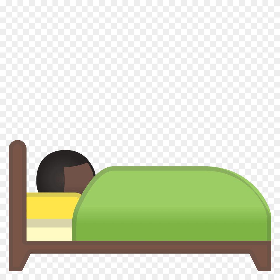 Person In Bed Emoji Clipart, Furniture, Bunk Bed, Bedroom, Indoors Free Transparent Png
