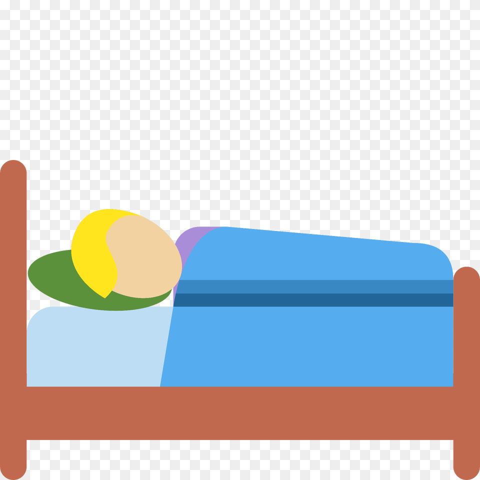 Person In Bed Emoji Clipart, Furniture Png