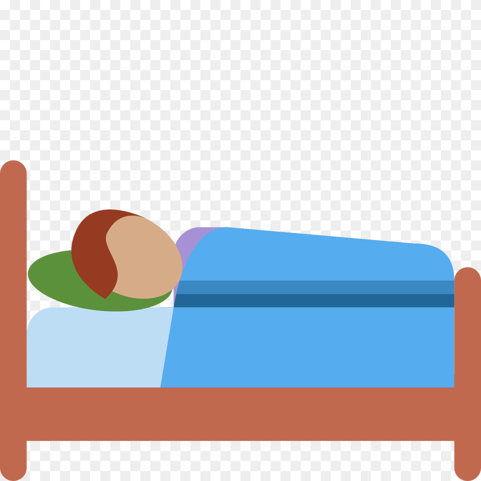 Person In Bed Emoji Clipart, Furniture Png