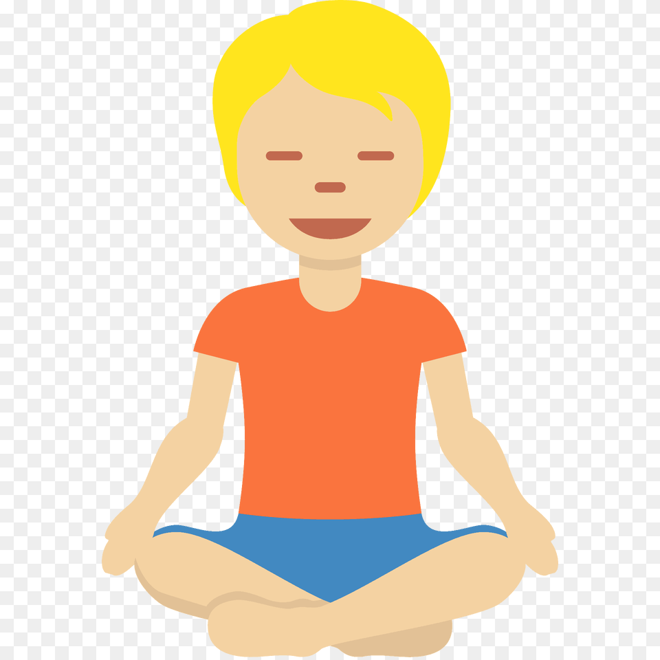 Person In Lotus Position Emoji Clipart, Boy, Male, Child, Head Free Transparent Png