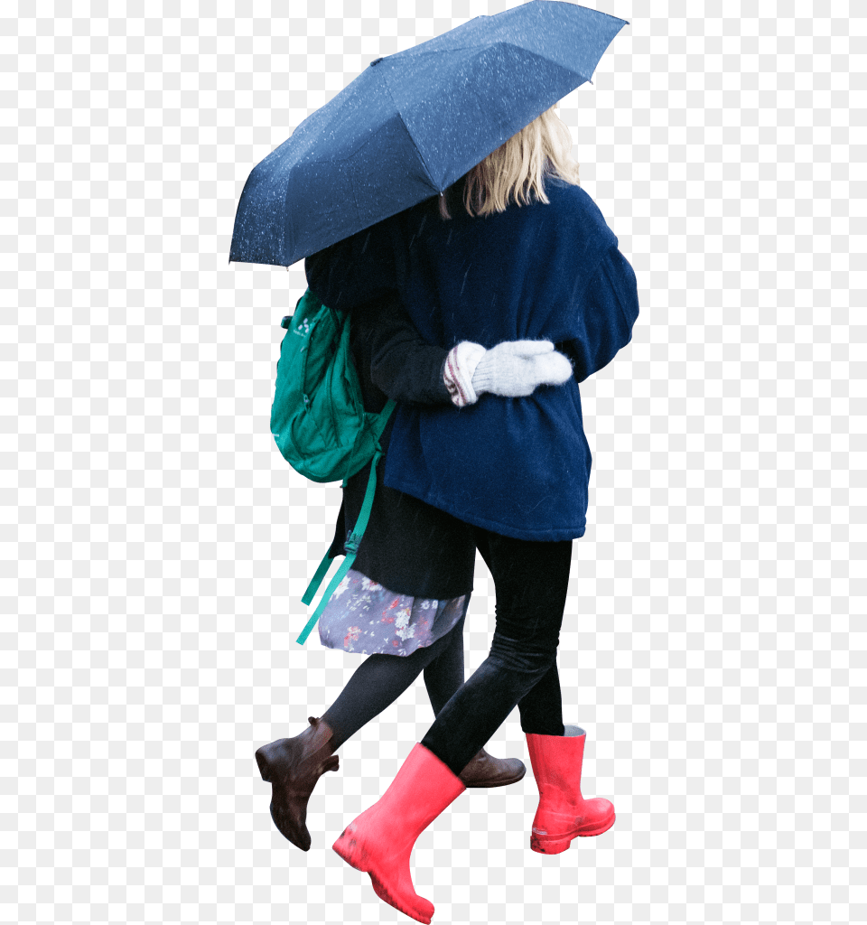 Person In Rain, Child, Female, Girl, Clothing Free Png Download