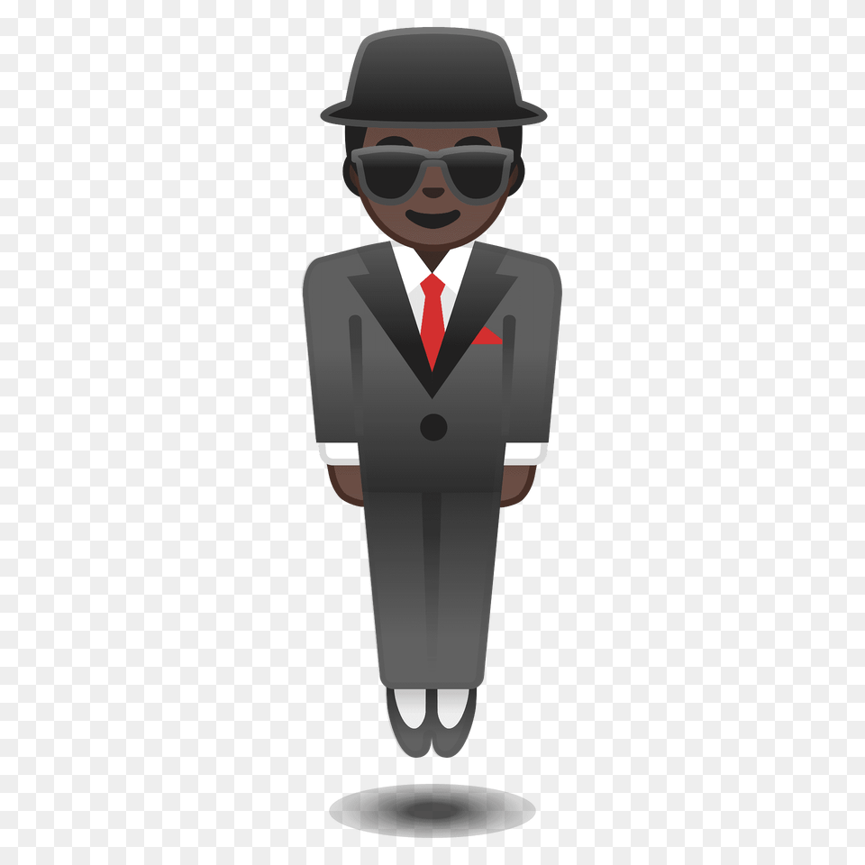Person In Suit Levitating Emoji Clipart, Accessories, Clothing, Tie, Formal Wear Free Transparent Png
