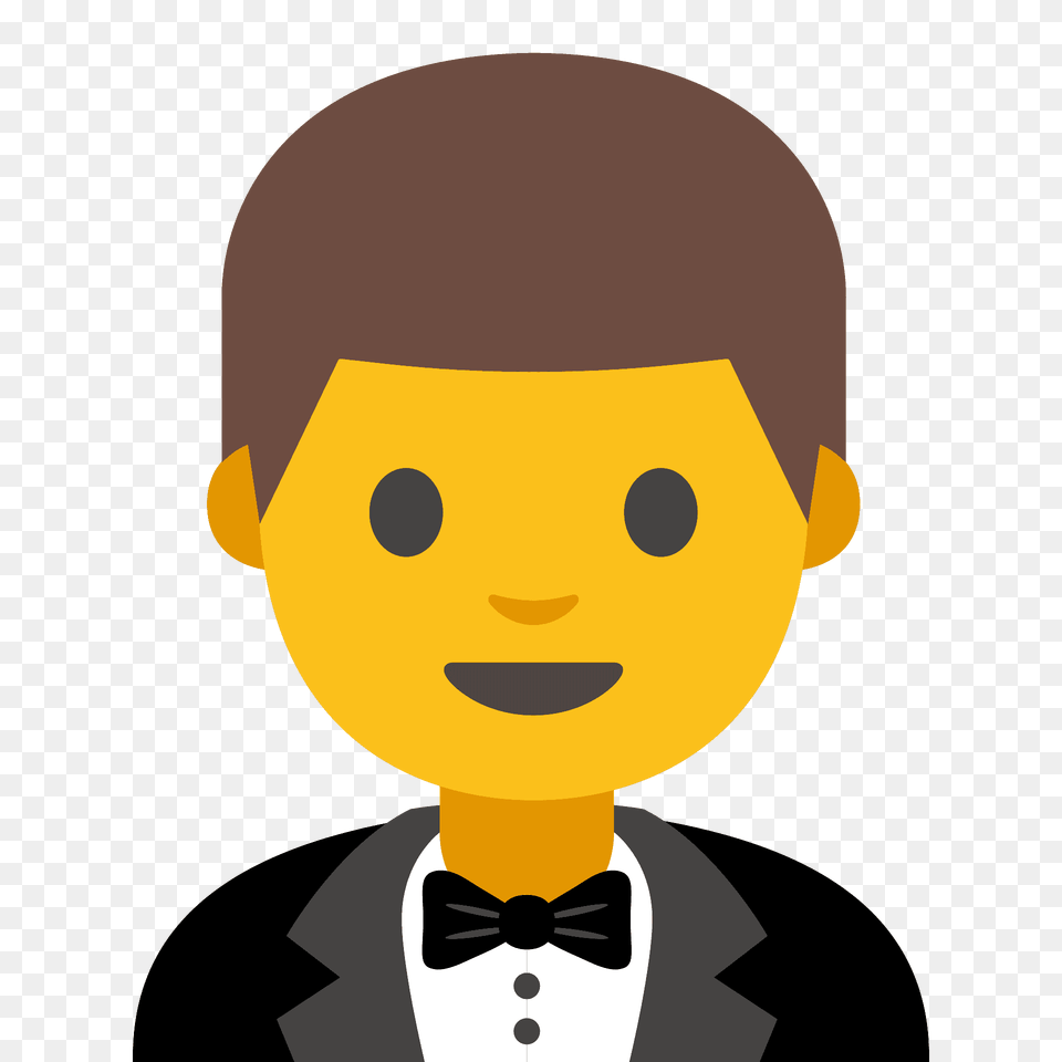 Person In Tuxedo Emoji Clipart, Accessories, Suit, Photography, Tie Free Png