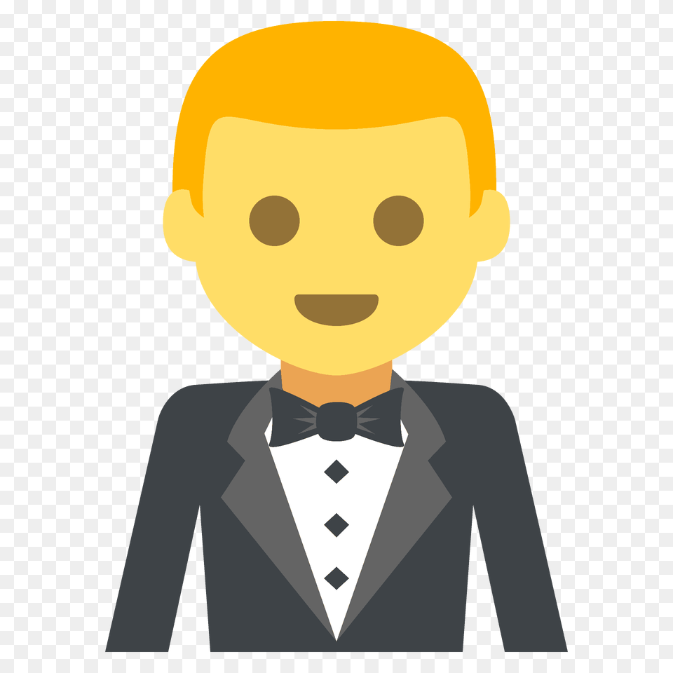 Person In Tuxedo Emoji Clipart, Accessories, Tie, Suit, Formal Wear Free Transparent Png