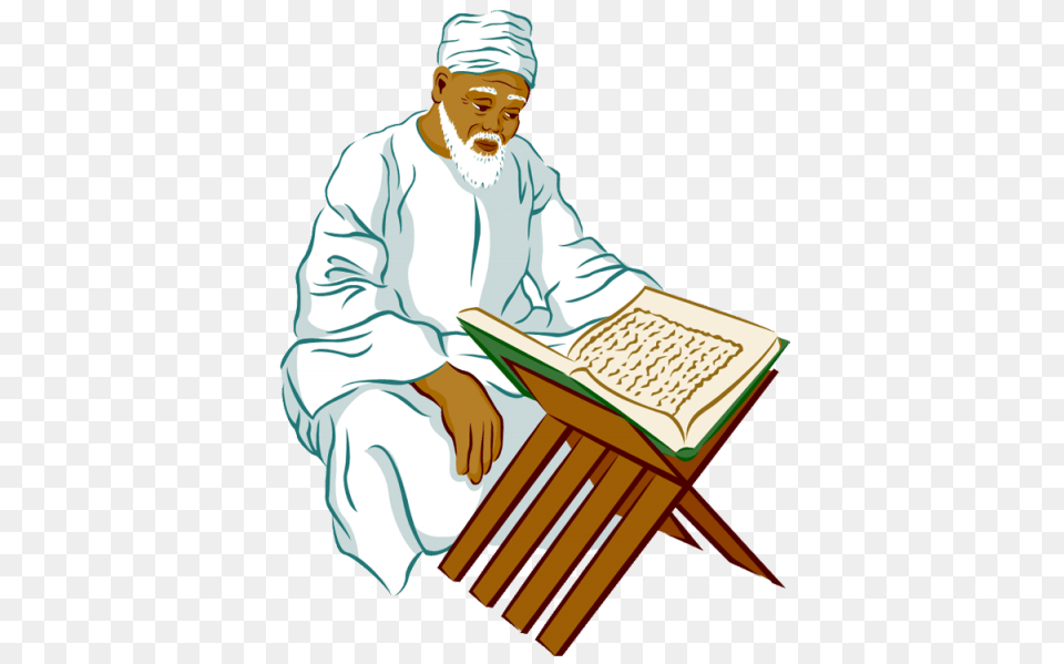 Person Islamic Clipart, Reading, Man, Male, Adult Free Png