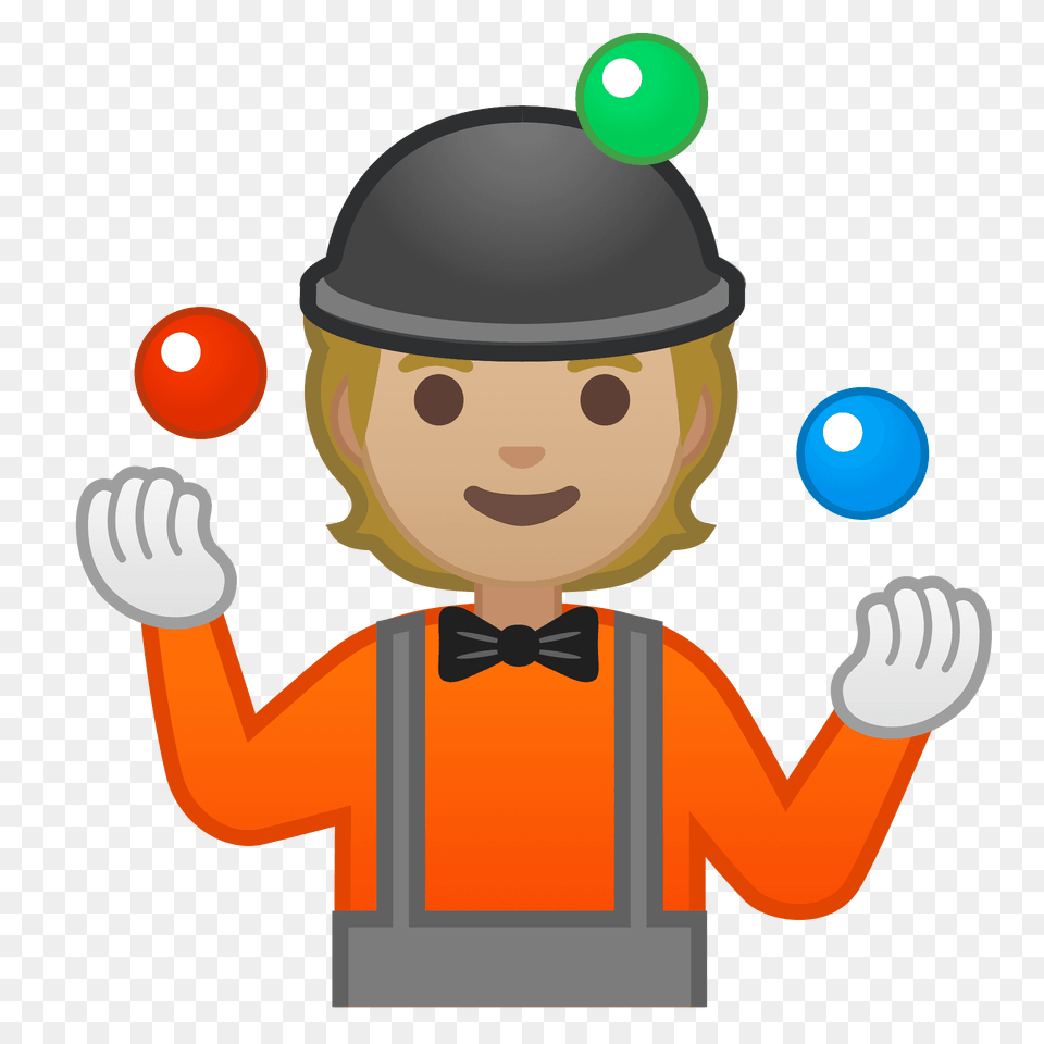 Person Juggling Emoji Clipart, Baby, Face, Head, Performer Free Png