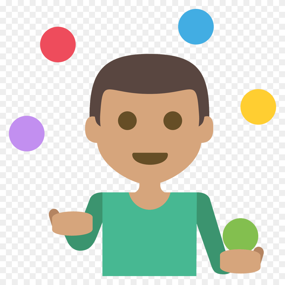 Person Juggling Emoji Clipart, Face, Head, Photography, Portrait Png