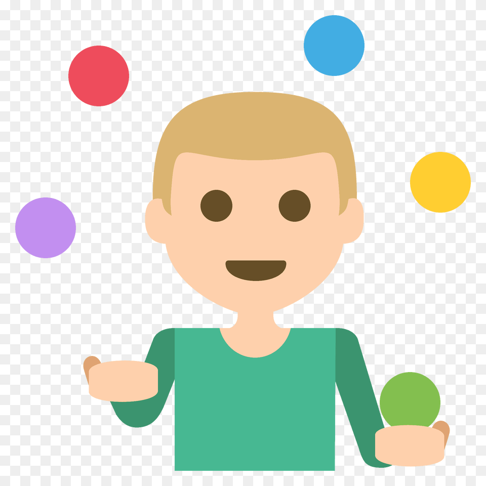 Person Juggling Emoji Clipart, Face, Head, Photography, Portrait Free Png