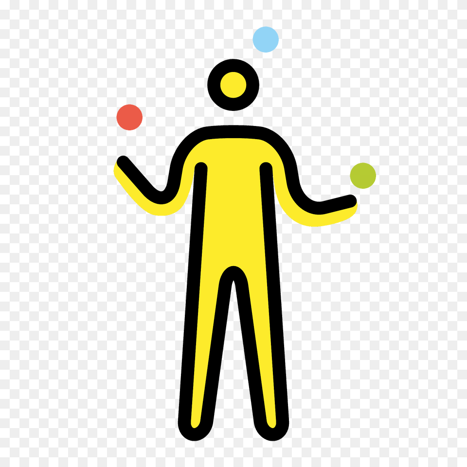 Person Juggling Emoji Clipart, Cross, Symbol Free Png