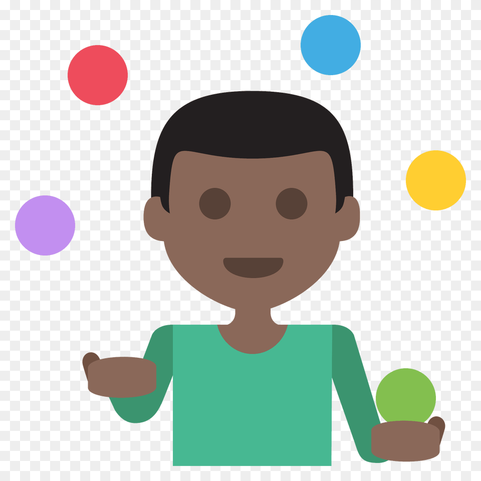 Person Juggling Emoji Clipart, Face, Head, Photography, Portrait Free Png
