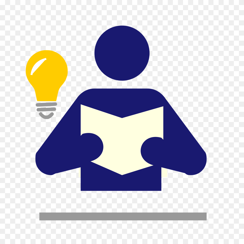 Person Learning, Light Free Transparent Png