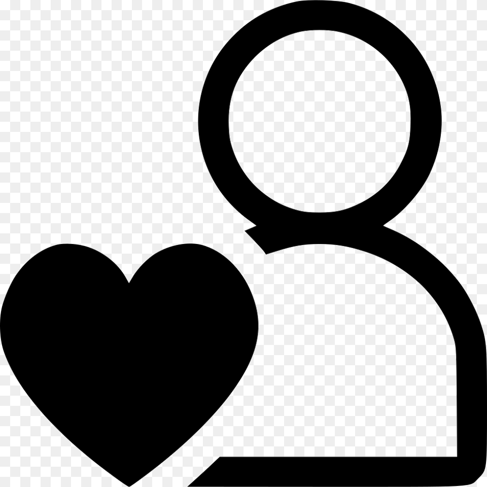 Person Love Icon, Stencil, Symbol, Silhouette, Device Free Transparent Png