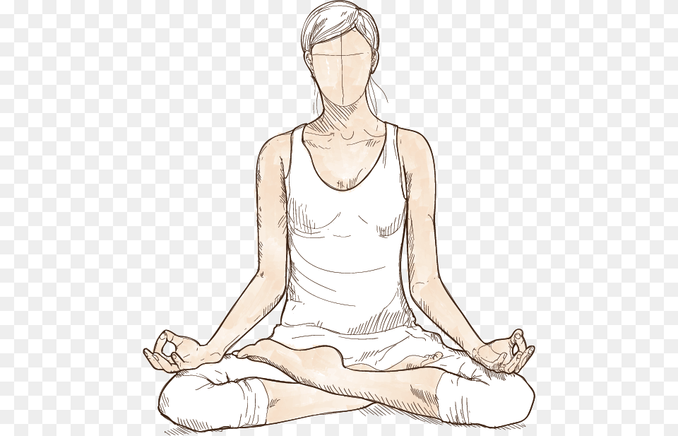 Person Meditating Sitting, Adult, Man, Male, Fitness Free Png Download