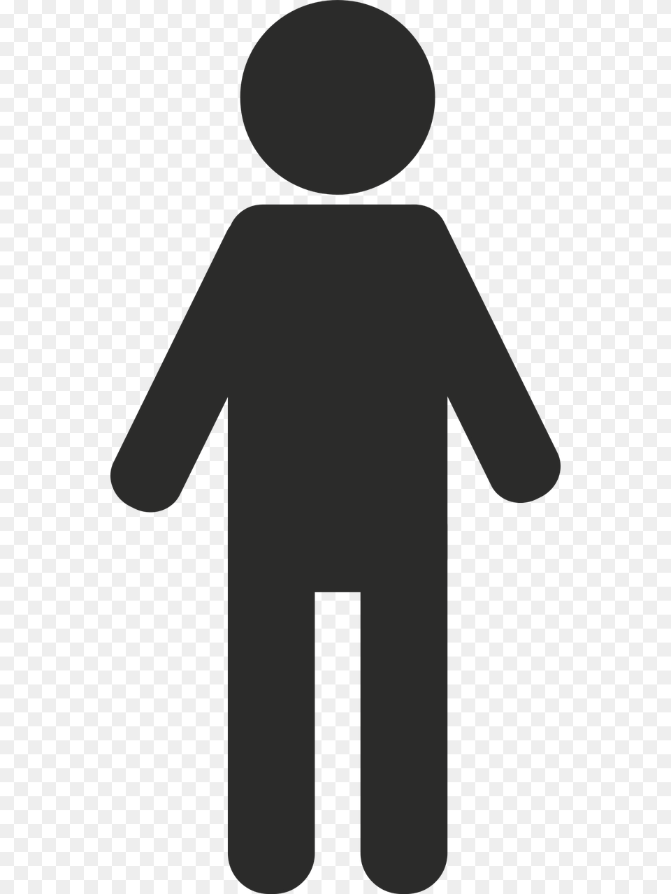 Person Minimalist, Sign, Symbol Free Png Download