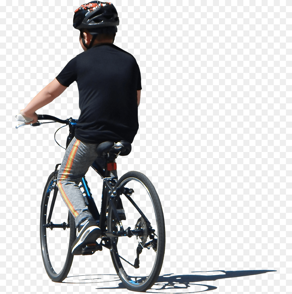 Person On Bike People On Bike, Adult, Vehicle, Transportation, Man Free Png