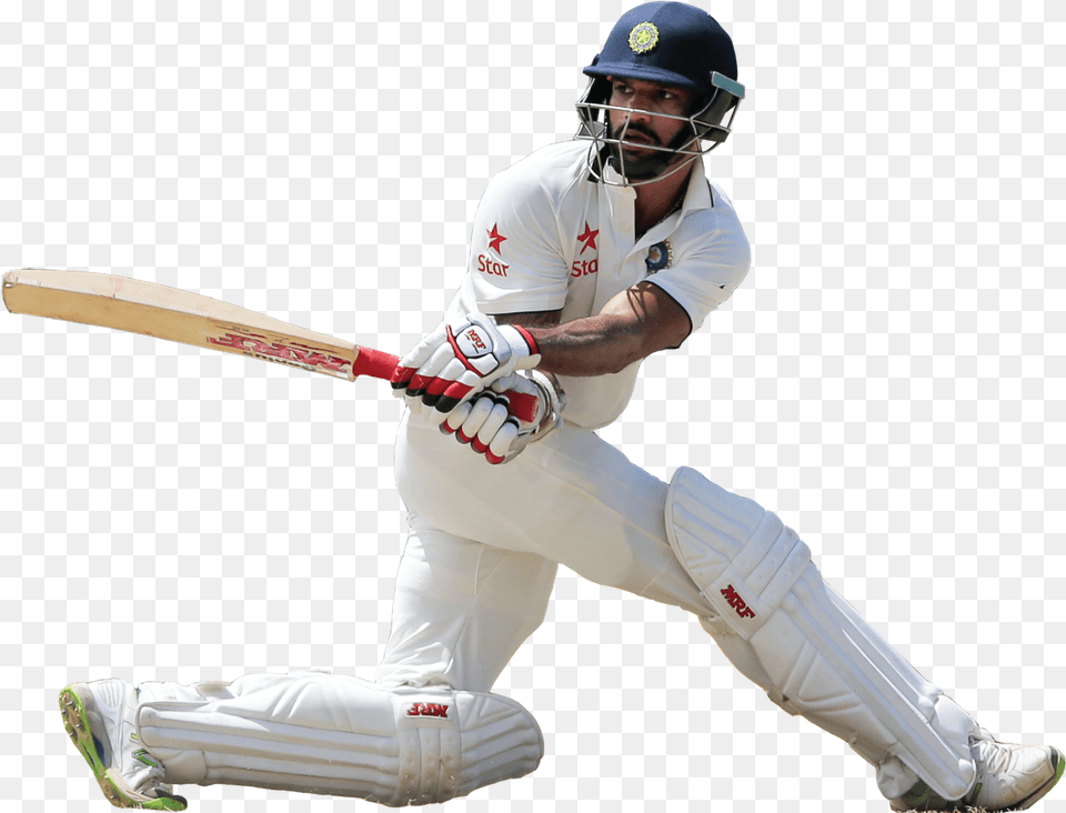 Person Playing Bricket In White Cricket Players Logo, Clothing, Glove, Sport, Cricket Bat Png Image