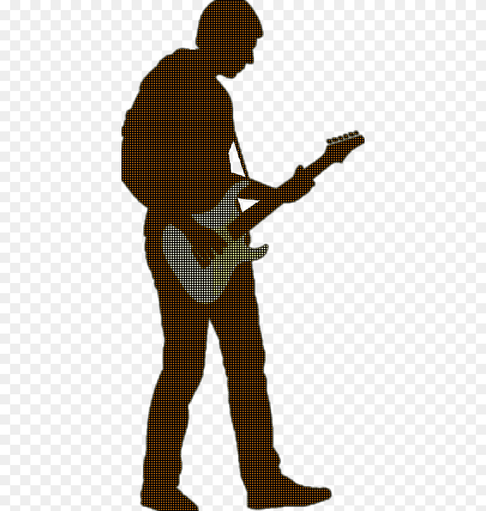 Person Playing Guitar Silhouette, Adult, Male, Man, Musical Instrument Free Transparent Png