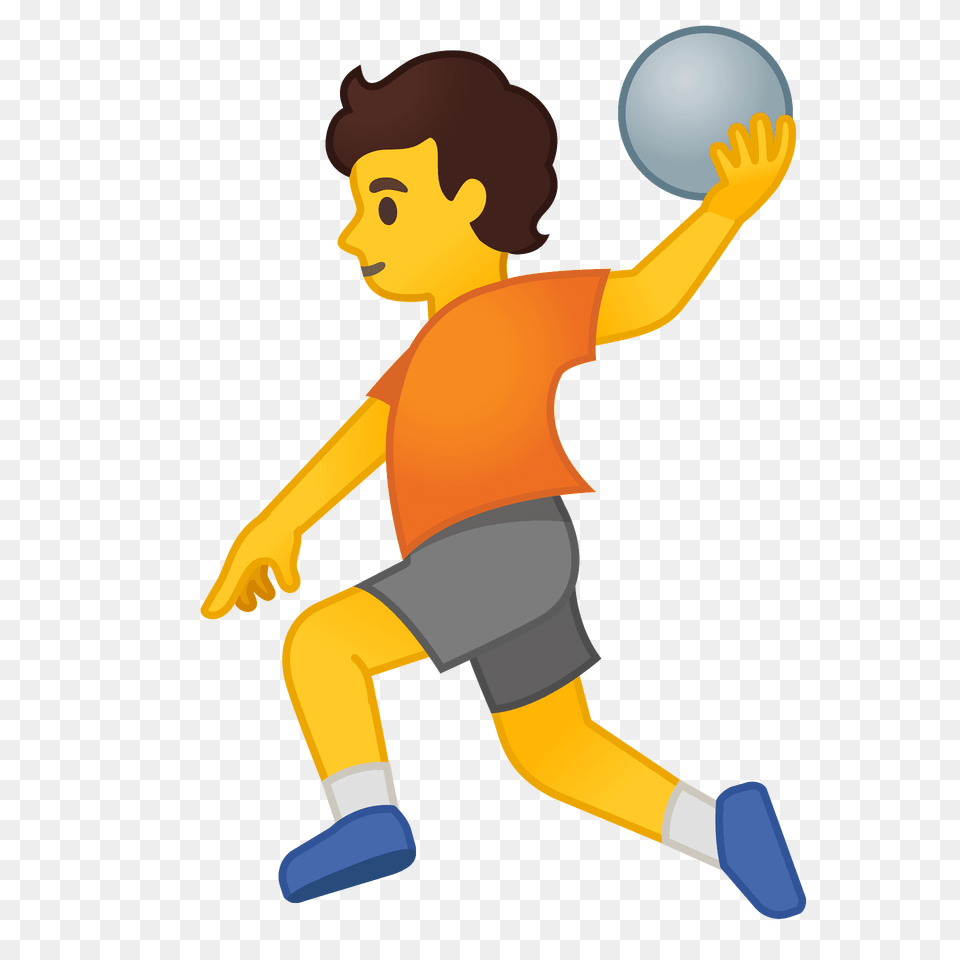 Person Playing Handball Emoji Clipart, Sphere, Baby, Ball, Sport Png
