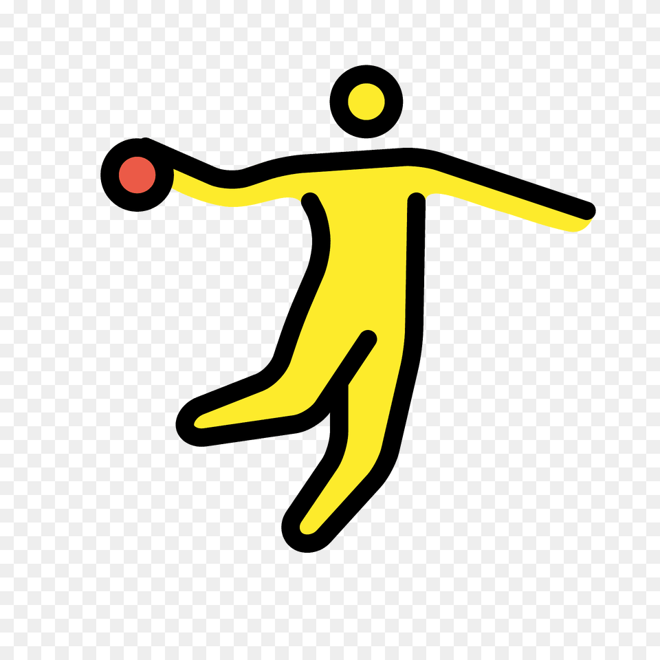 Person Playing Handball Emoji Clipart Png