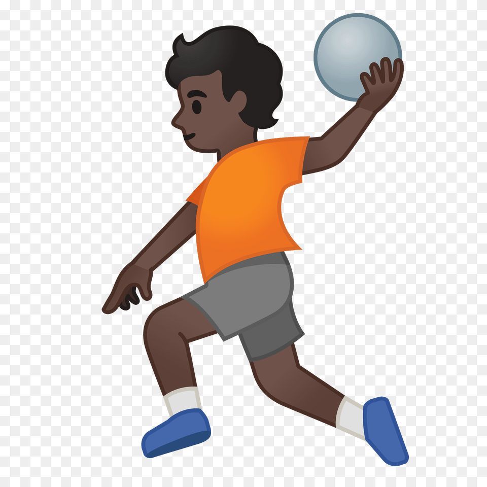 Person Playing Handball Emoji Clipart, Sphere, Baby, Sport, Ball Free Png