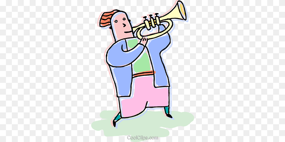 Person Playing The Trumpet Royalty Vector Clip Art, Brass Section, Flugelhorn, Musical Instrument, Baby Png Image