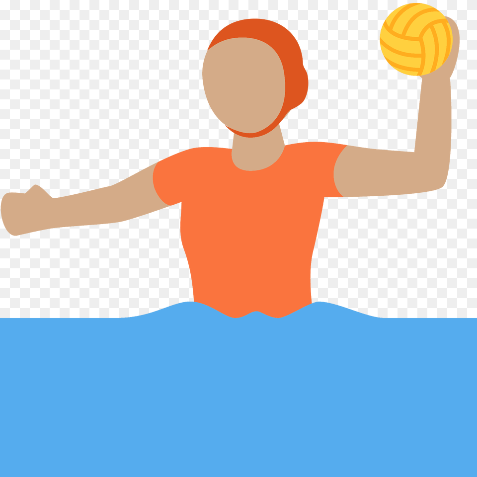 Person Playing Water Polo Emoji Clipart, Cap, Clothing, Hat, Boy Free Png Download