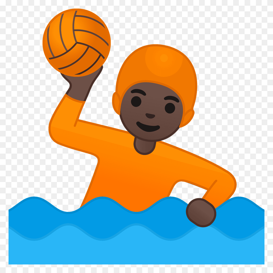 Person Playing Water Polo Emoji Clipart, Sport, Ball, Basketball, Basketball (ball) Free Png