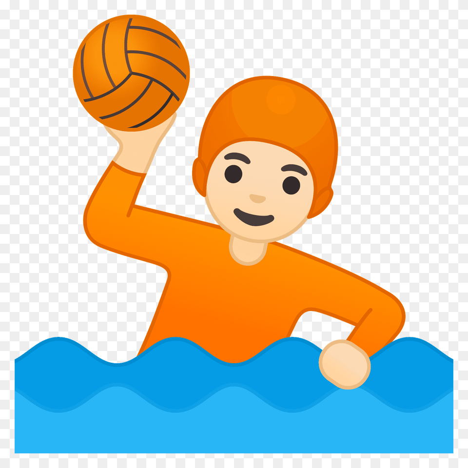 Person Playing Water Polo Emoji Clipart, Ball, Basketball, Basketball (ball), Sport Free Transparent Png