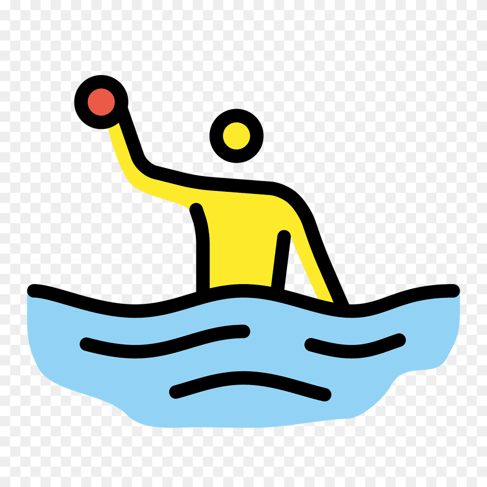 Person Playing Water Polo Emoji Clipart, Device, Grass, Lawn, Lawn Mower Free Png