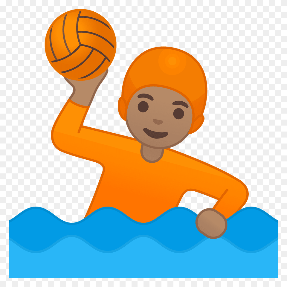 Person Playing Water Polo Emoji Clipart, Sport, Ball, Basketball, Basketball (ball) Free Png