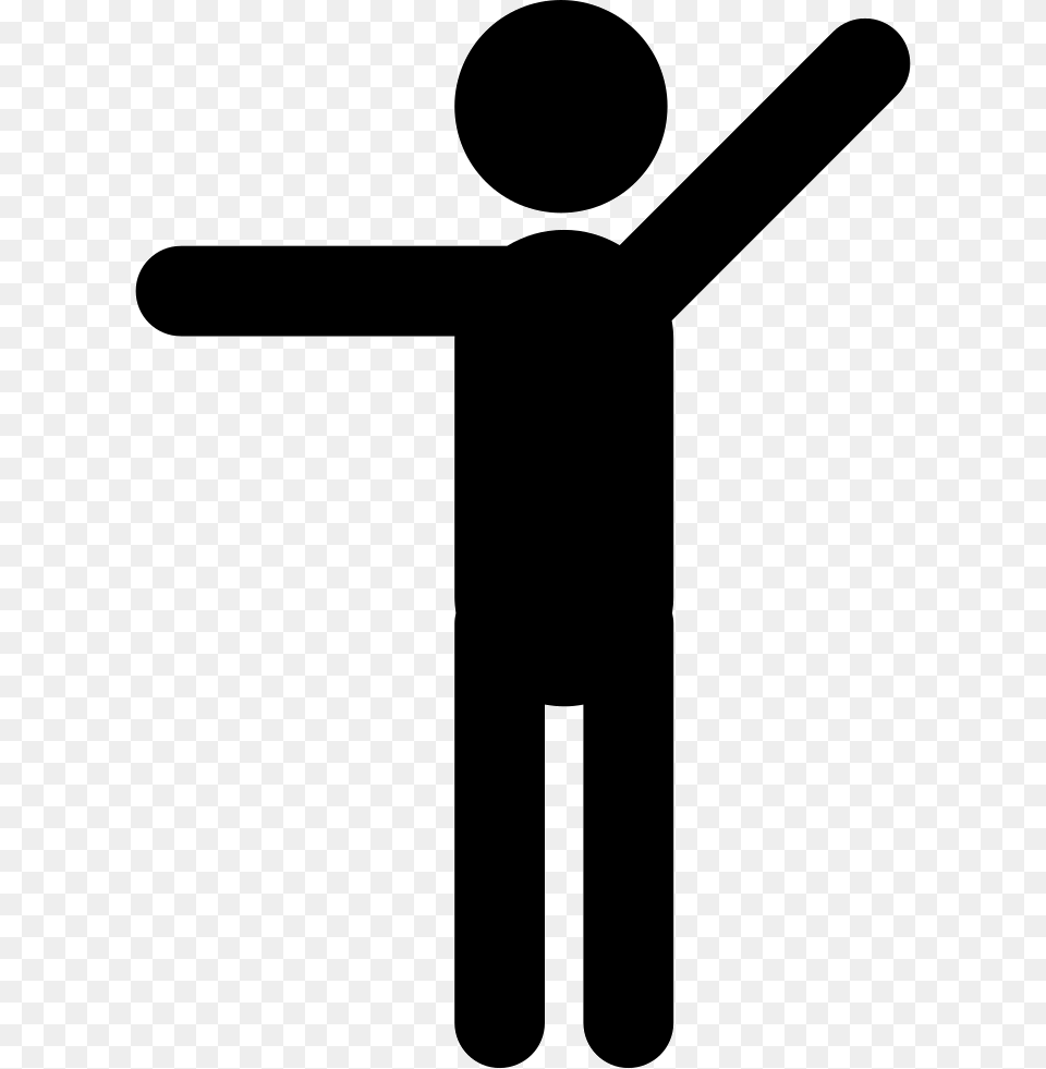 Person Pointing Person Pointing Icon, Sign, Symbol, Cross Png Image