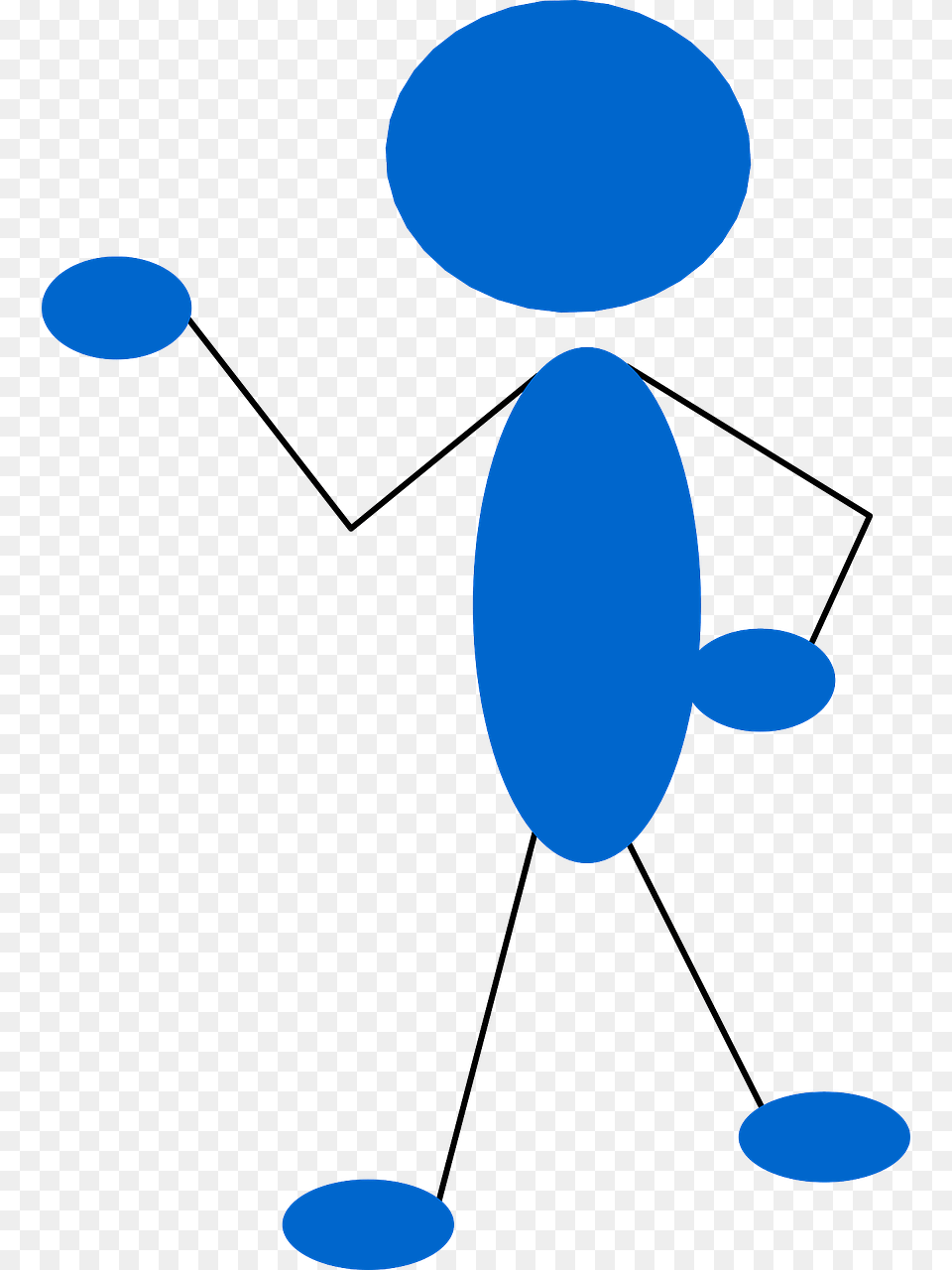 Person Pointing Stick Man, Balloon Png Image