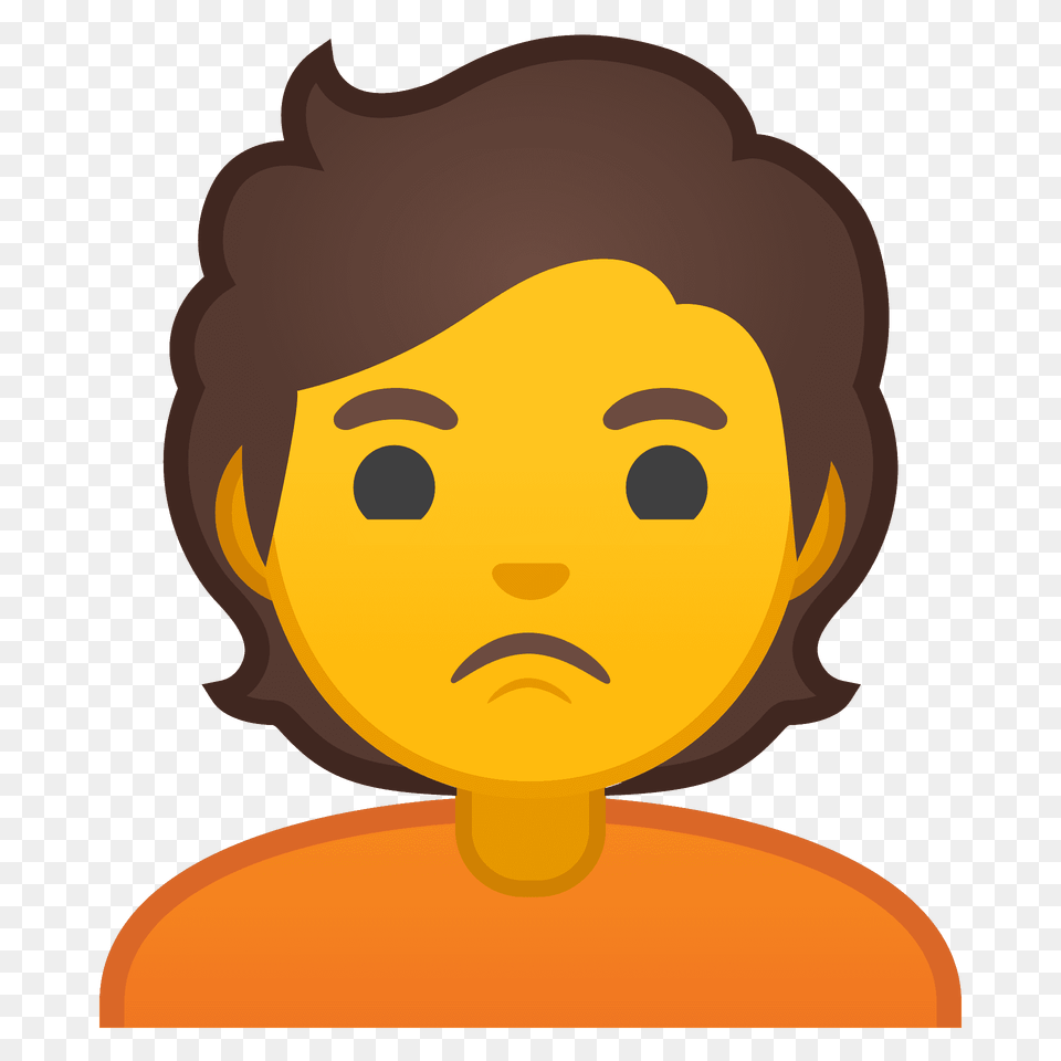 Person Pouting Emoji Clipart, Face, Head, Photography, Portrait Free Png