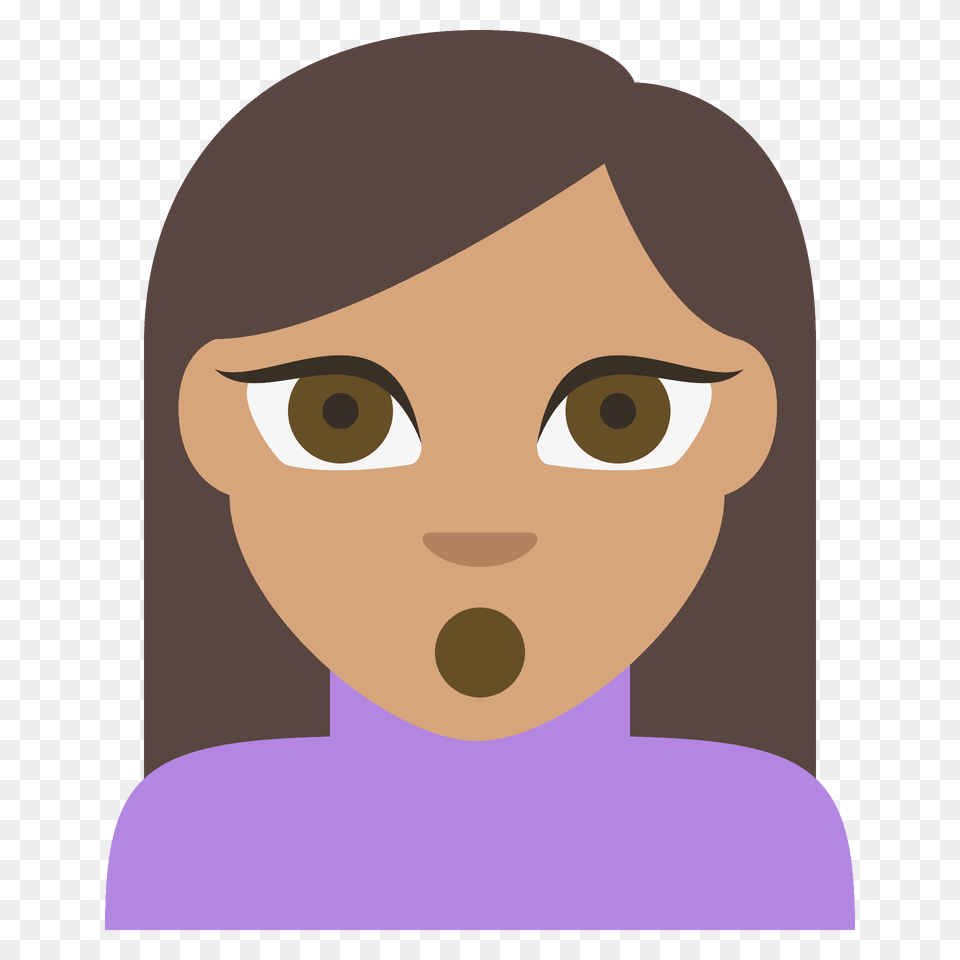 Person Pouting Emoji Clipart, Face, Head, Photography, Portrait Png