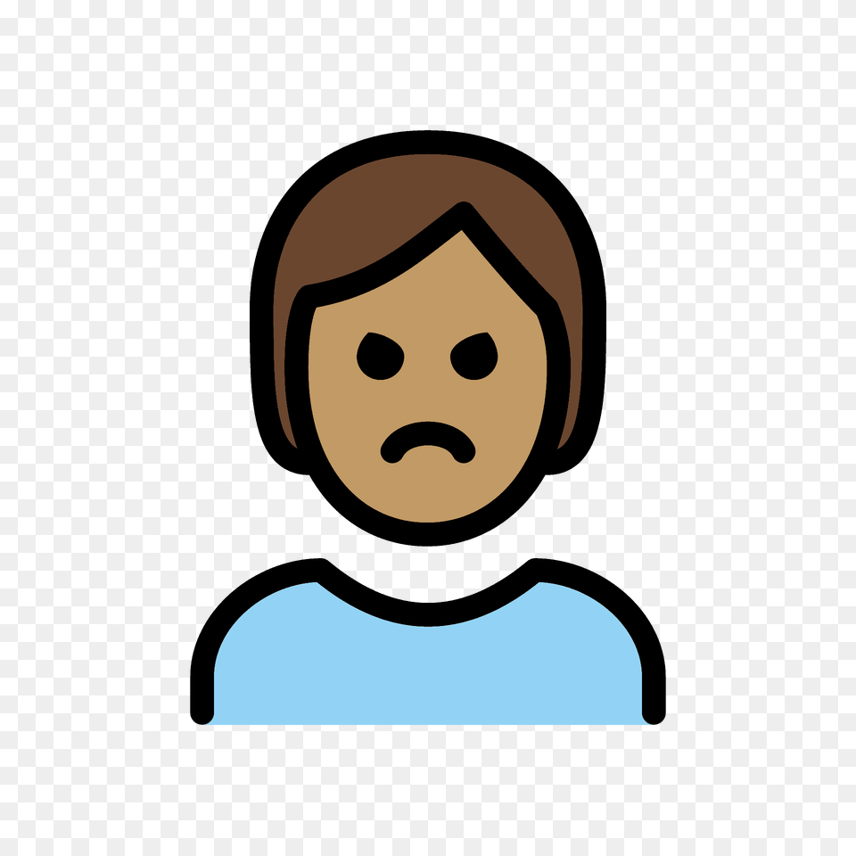 Person Pouting Emoji Clipart, Face, Head, Photography, Portrait Free Transparent Png