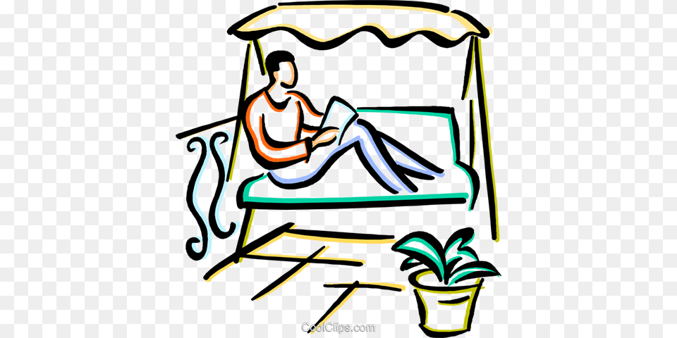 Person Reading A Book Royalty Free Vector Clip Art Illustration, Plant, Sitting, Head Png