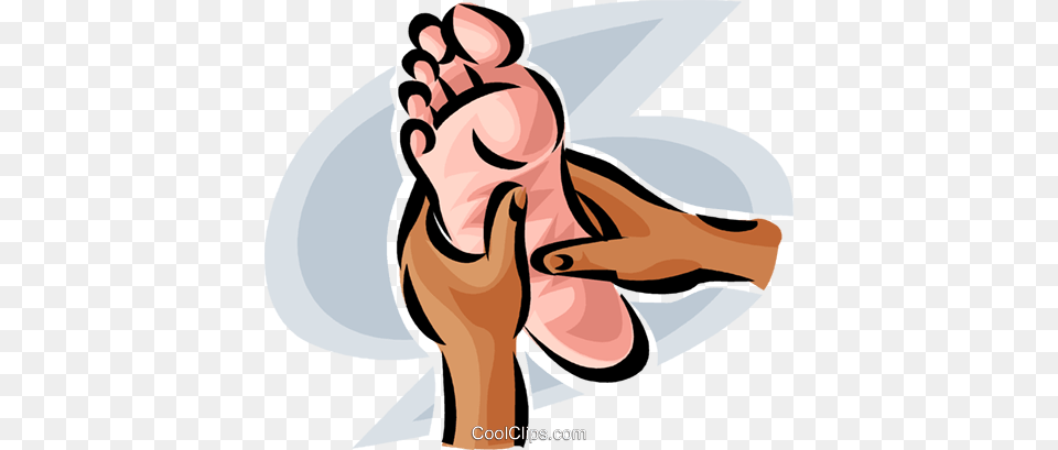 Person Receiving A Foot Massage Foot Massage Clip Art Png