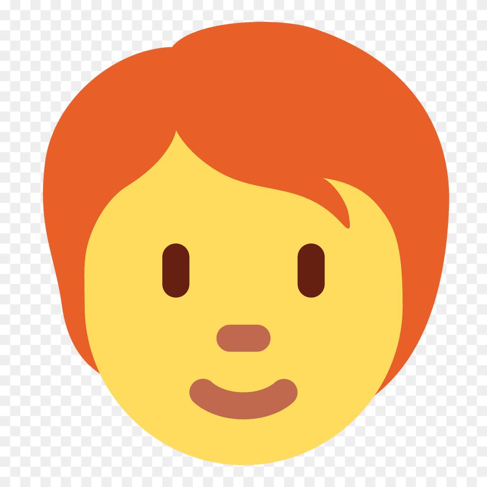 Person Red Hair Emoji Clipart Free Png