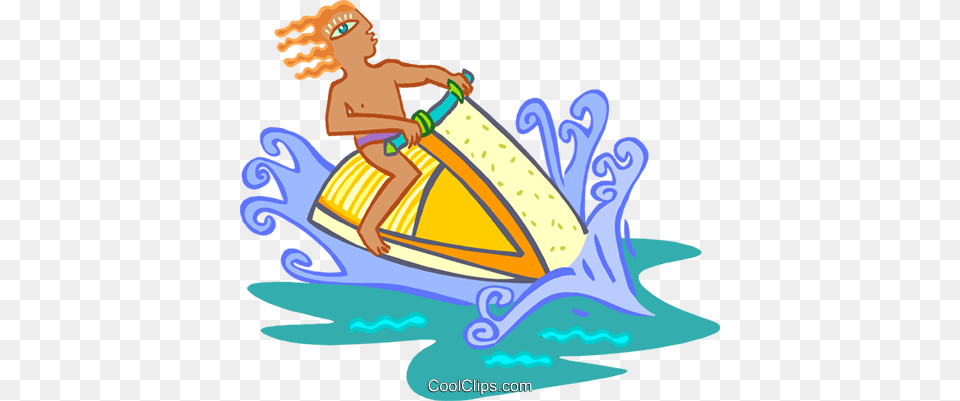 Person Riding Jet Ski Royalty Vector Clip Art Illustration, Water, Baby, Sport, Leisure Activities Png Image
