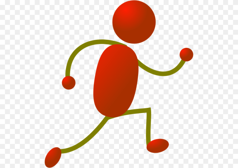 Person Running Clipart, Cherry, Food, Fruit, Plant Free Png Download