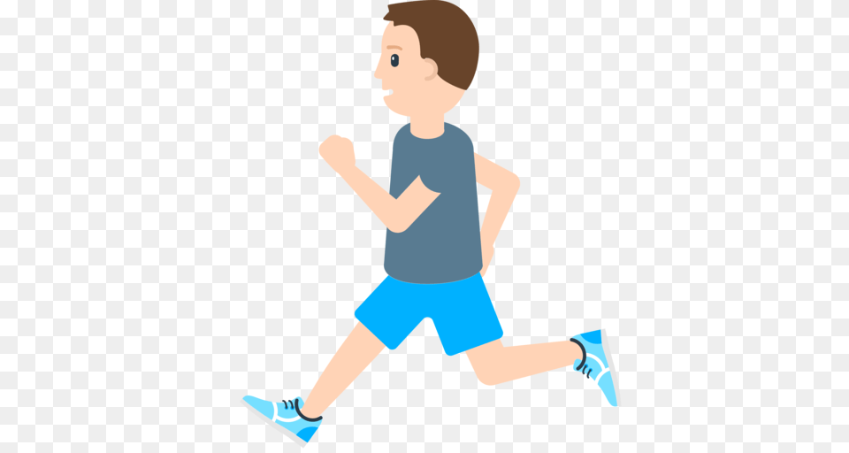 Person Running Emoji, Boy, Child, Male, Walking Free Png Download
