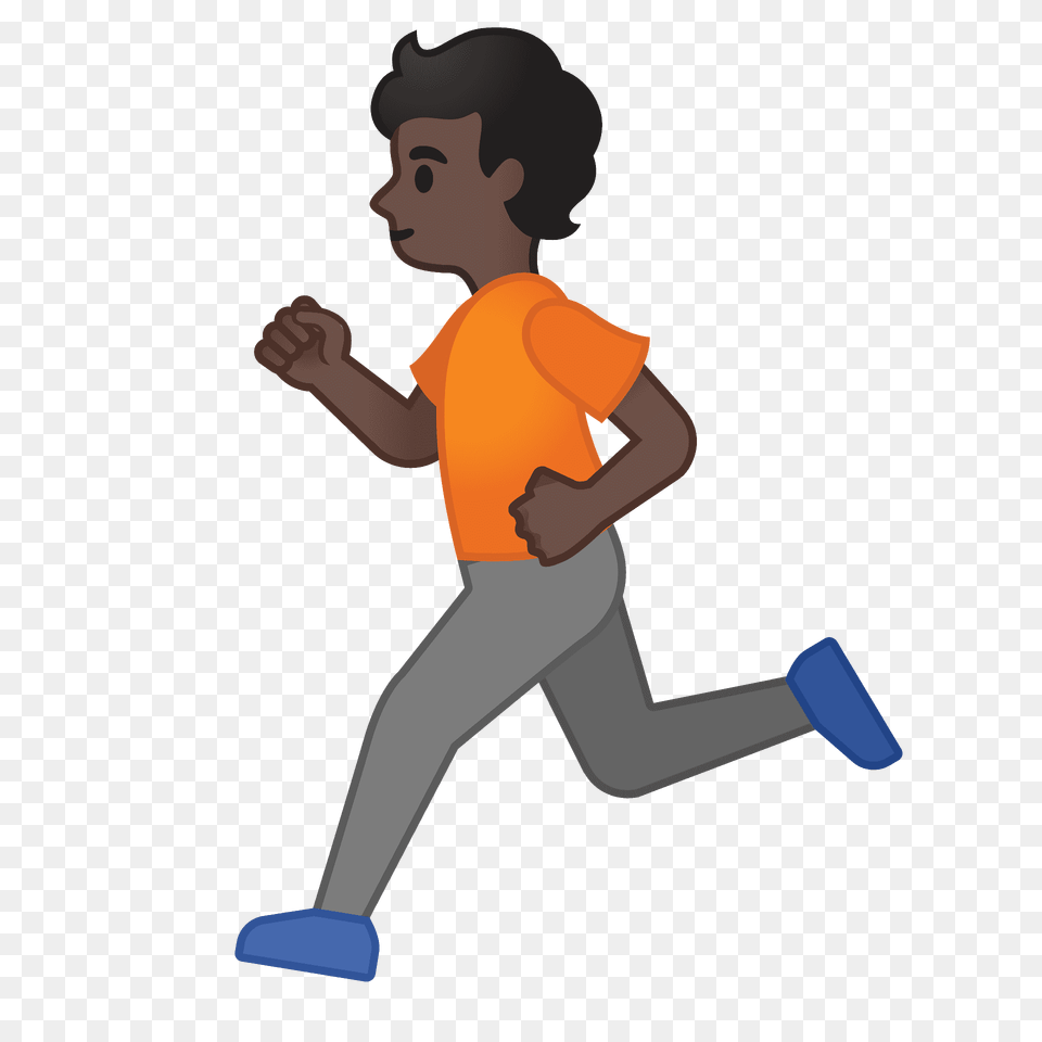 Person Running Emoji Clipart, Face, Head, Walking, Kneeling Png Image