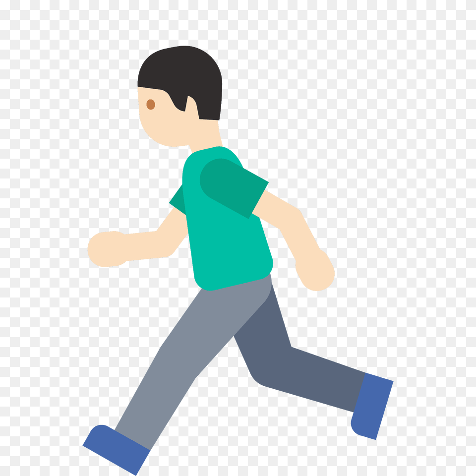 Person Running Emoji Clipart, Baby, Walking, Clothing, Pants Free Png Download