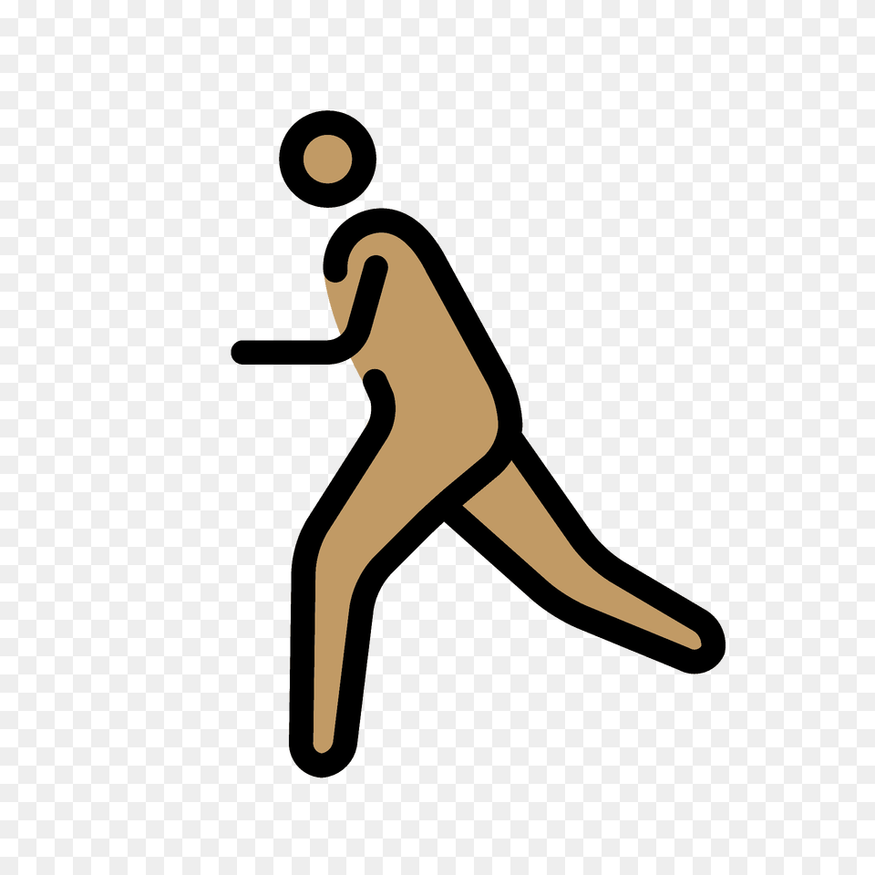 Person Running Emoji Clipart, People, Walking Free Transparent Png