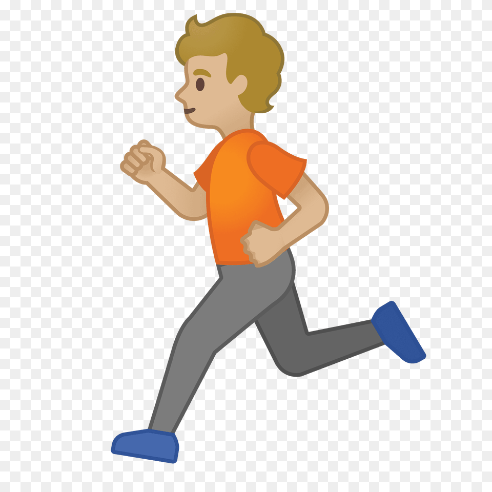 Person Running Emoji Clipart, Walking, Baby, Face, Head Free Transparent Png