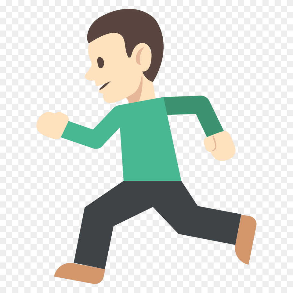 Person Running Emoji Clipart, Face, Head, Martial Arts, Sport Free Png
