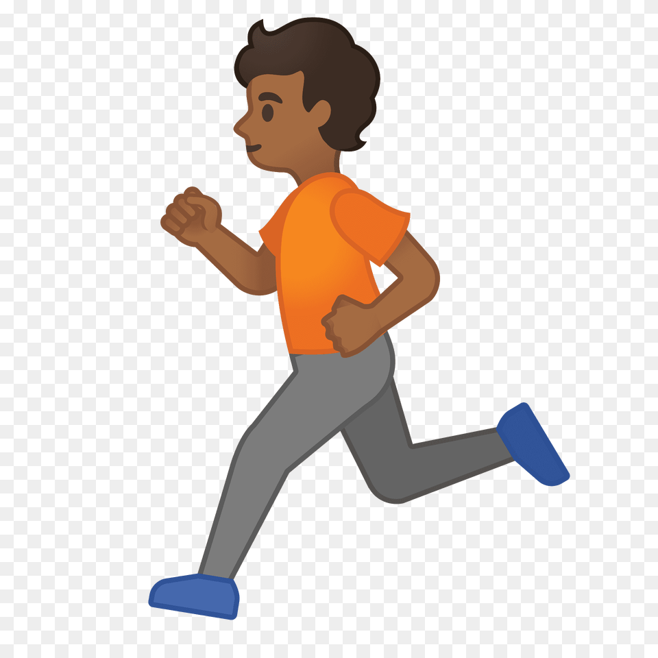 Person Running Emoji Clipart, Walking, Face, Head Free Transparent Png